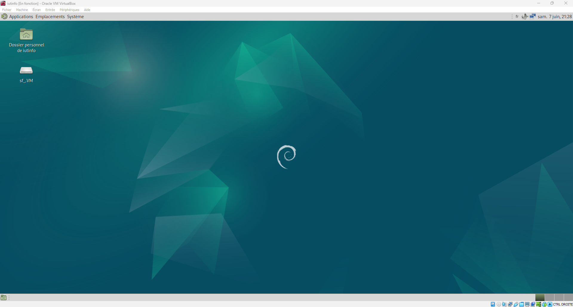 Machine Virtuelle Linux